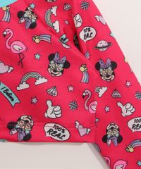 Blusa-de-Praia-Infantil-Manga-Longa-Cropped-Estampada-Minnie-com-Protecao-UV50--Rosa-9980997-Rosa_4