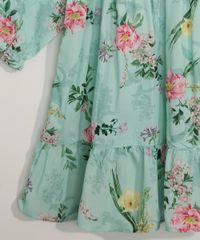 Vestido-Infantil-Manga-Bufante-Estampado-Floral-com-Babados--Verde-9976733-Verde_4