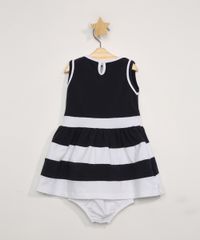 Vestido-Infantil-Sem-Manga-com-Recortes-e-Faixa-para-Amarrar----Calcinha-Azul-Marinho-9982329-Azul_Marinho_2