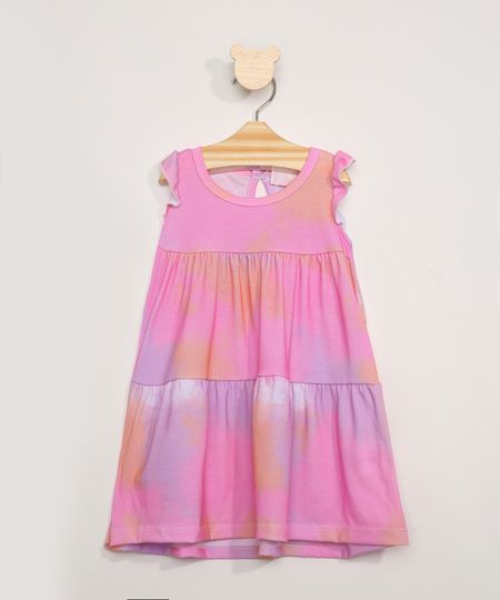 Vestido-Infantil-Sem-Manga-Estampado-Tie-Dye-com-Babados--Lilas-9978492-Lilas_1 Vestido-Infantil-Sem-Manga-Estampado-Tie-Dye-com-Babados--Lilas-9978492-Lilas_1