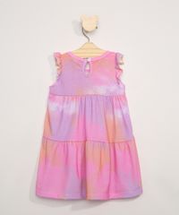 Vestido-Infantil-Sem-Manga-Estampado-Tie-Dye-com-Babados--Lilas-9978492-Lilas_2