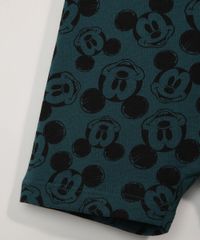 Conjunto-Infantil-de-Camiseta-Manga-Curta-Cinza-Mescla---Jardineira-Estampada-Mickey-Verde-9967610-Verde_5