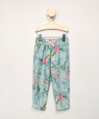 Calca-Infantil-Jogger-Estampada-Floral-Verde-Claro-9977125-Verde_Claro_1