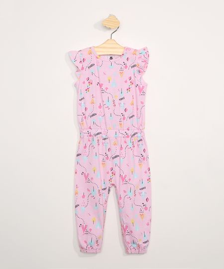 Macacao-Infantil-Estampado-de-Cabanas-com-Babados--Rosa-9980062-Rosa_1