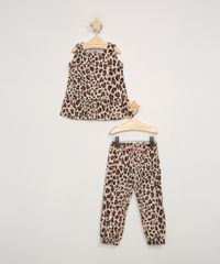 Conjunto-Infantil-Animal-Print-de-Onca-de-Blusa-Sem-Manga---Calca-Jogger-Marrom-9980084-Marrom_1