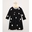 Vestido-Infantil-Basico-Manga-Longa-Estampado-de-Poa-com-Recorte--Preto-9981634-Preto_1