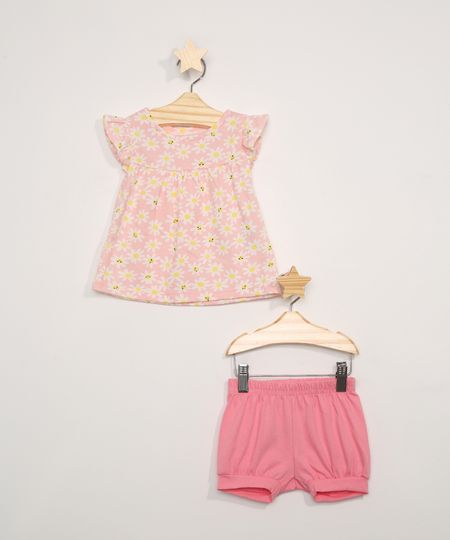 Conjunto-Infantil-de-Blusa-Manga-Curta-Estampada-Floral-Laranja---Short-Balone-Coral-9970489-Coral_1 Conjunto-Infantil-de-Blusa-Manga-Curta-Estampada-Floral-Laranja---Short-Balone-Coral-9970489-Coral_1