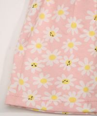Conjunto-Infantil-de-Blusa-Manga-Curta-Estampada-Floral-Laranja---Short-Balone-Coral-9970489-Coral_4