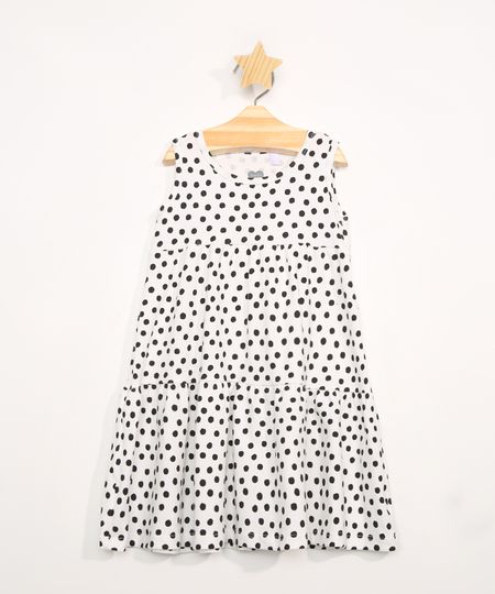 Vestido-Infantil-Basico-Estampado-de-Poa-com-Recorte-Sem-Manga-Off-White-9981641-Off_White_1