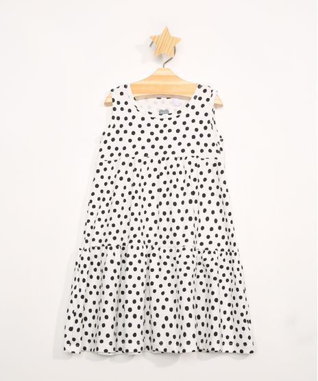 Vestido-Infantil-Basico-Estampado-de-Poa-com-Recorte-Sem-Manga-Off-White-9981641-Off_White_1