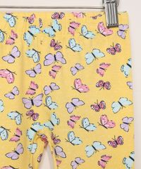 Calca-Legging-Infantil-Estampada-de-Borboletas-Amarela-9981231-Amarelo_5