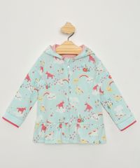 Jaqueta-Infantil-Estampada-de-Unicornios-com-Capuz-Verde-Claro-9966261-Verde_Claro_1