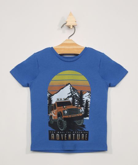 Camiseta-Infantil-Manga-Curta--Adventure--Azul-9976018-Azul_1