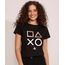 Camiseta-Feminina-Manga-Curta-PlayStation-Metalizada-Decote-Redondo-Preta-9979602-Preto_1