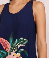 Regata-Feminina-Ampla-com-Flores-e-Listras-Decote-Redondo-Azul-Marinho-9975327-Azul_Marinho_6