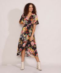 Vestido-Feminino-Midi-Mullet-Envelope-Estampado-Floral-Manga-Curta-Ampla-Preto-9982774-Preto_3