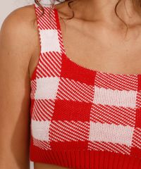 Top-Cropped-Feminino-Estampado-Xadrez-Vichy-Alca-Larga-Decote-Reto-Vermelho-9985148-Vermelho_6