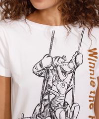 Camiseta-Feminina-Manga-Curta-Ursinho-Pooh-e-Amigos-Flocada-Decote-Redondo-Branca-9984014-Branco_6