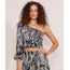 Blusa-Feminina-Um-Ombro-So-Cropped-Manga-Bufante-Estampada-Animal-Print-Zebra-Preta-9987341-Preto_1