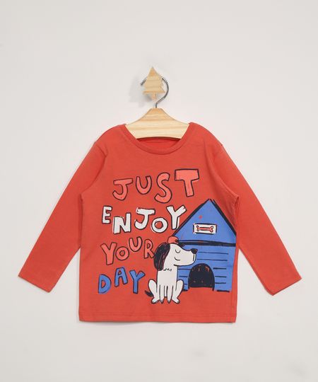 Camiseta-Infantil-Manga-Longa--Just-Enjoy-Your-Day--Vermelha-9976116-Vermelho_1 Camiseta-Infantil-Manga-Longa--Just-Enjoy-Your-Day--Vermelha-9976116-Vermelho_1
