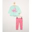 Conjunto-Infantil-de-Blusa-Manga-Longa-Dinossauro-com-Babado-Azul---Calca-Legging-Estampada-Floral-Rosa-9976907-Rosa_1