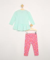 Conjunto-Infantil-de-Blusa-Manga-Longa-Dinossauro-com-Babado-Azul---Calca-Legging-Estampada-Floral-Rosa-9976907-Rosa_3
