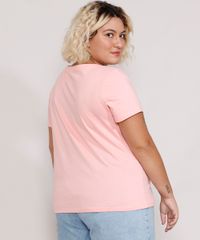 Camiseta-Plus-Size-Feminina-Manga-Curta-Decote-V-Rosa-Claro-9952769-Rosa_Claro_2
