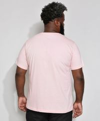 Camiseta-Masculina-Plus-Size-Caveira-Manga-Curta-Gola-Careca-Rosa-9982624-Rosa_4