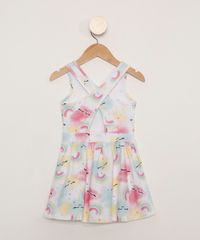 Vestido-Infantil-Sem-Manga-Estampado-de-Arco-Iris-Tie-Dye-Decote-Cruzado-Off-White-9978540-Off_White_2
