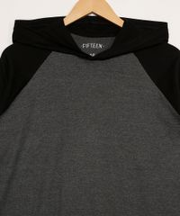 Camiseta-Juvenil-Raglan-Manga-Longa-com-Capuz-Preto-9980482-Preto_4