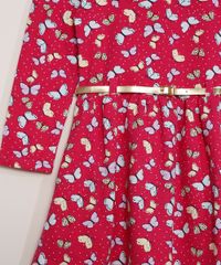 Vestido-Infantil-Manga-Longa-Estampado-de-Borboletas-com-Cinto-Pink-9979208-Pink_3