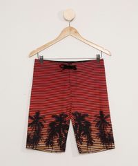 Bermuda-Surf-Juvenil-Listrada-com-Coqueiros-Laranja-9979511-Laranja_1