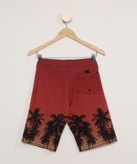 Bermuda-Surf-Juvenil-Listrada-com-Coqueiros-Laranja-9979511-Laranja_2