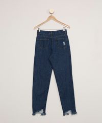 Calca-Jeans-Juvenil-Mom-Destroyed-Azul-Escuro-9980914-Azul_Escuro_2