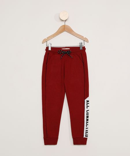 Calca-de-Moletom-Infantil-Jogger-com-Vivos-Vermelha-9981002-Vermelho_1