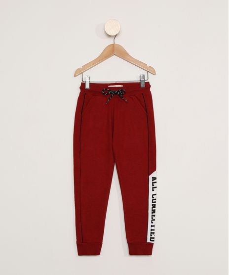 Calca-de-Moletom-Infantil-Jogger-com-Vivos-Vermelha-9981002-Vermelho_1