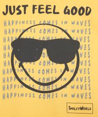 Camiseta-Juvenil-Manga-Curta-Smiley--Just-Feel-Good--Amarela-9983663-Amarelo_2