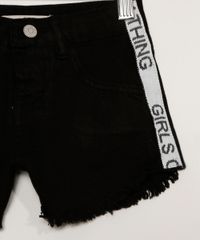 Short-de-Sarja-Infantil--Girls-Can-Do-Everything--Preto-9978963-Preto_3