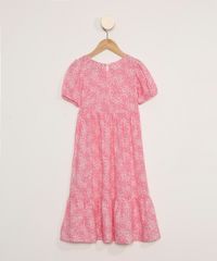 Vestido-Infantil-Longo-Manga-Curta-Estampado-Floral-Rosa-9979420-Rosa_2