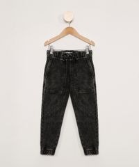 Calca-Jeans-Moletom-Infantil-Jogger-Marmorizada-Preta-9980199-Preto_1