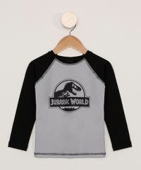 Blusa-de-Praia-Infantil-Raglan-Manga-Longa-Jurassic-Park-com-Protecao-UV50--Preta-9980517-Preto_1