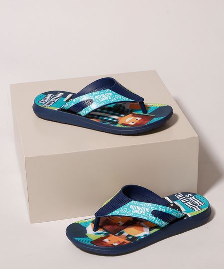 Chinelo-Infantil-Grendene-Authentic-Games-Azul-Escuro-9986791-Azul_Escuro_1 Chinelo-Infantil-Grendene-Authentic-Games-Azul-Escuro-9986791-Azul_Escuro_1