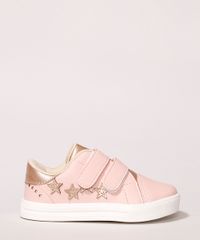 Tenis-Infantil-Cano-Baixo-com-Estrelas--Rosa-9987955-Rosa_2