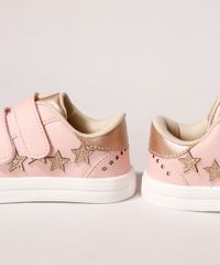 Tenis-Infantil-Cano-Baixo-com-Estrelas--Rosa-9987955-Rosa_3