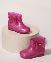 Galocha-Infantil-Luelua-Laco-com-Glitter-Pink-9987645-Pink_1