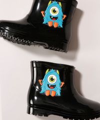 Galocha-Infantil-LueLua-Monstrinho-Preta-9987657-Preto_3 Galocha-Infantil-LueLua-Monstrinho-Preta-9987657-Preto_3