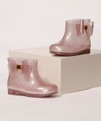 Galocha-Infantil-LueLua-Transparente-com-Laco-e-Glitter-Rosa-Escuro-9987647-Rosa_Escuro_1