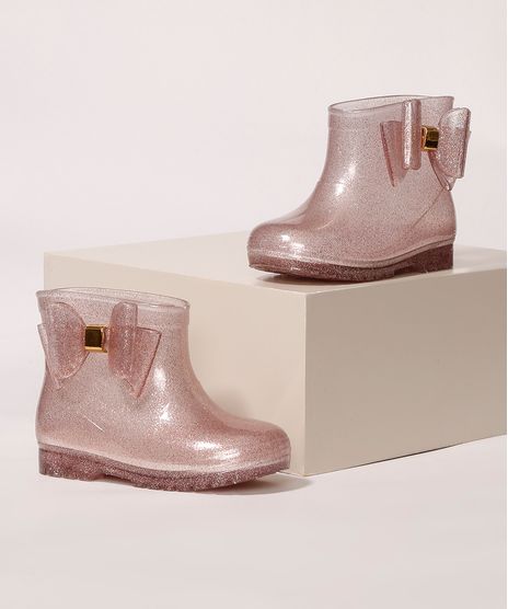Galocha-Infantil-LueLua-Transparente-com-Laco-e-Glitter-Rosa-Escuro-9987647-Rosa_Escuro_1