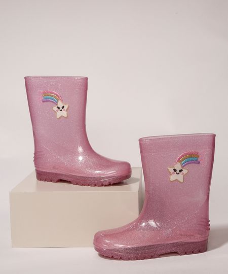Galocha-Infantil-LueLua-Arco-Iris-e-Estrela-com-Glitter-Rosa-9987631-Rosa_1 Galocha-Infantil-LueLua-Arco-Iris-e-Estrela-com-Glitter-Rosa-9987631-Rosa_1