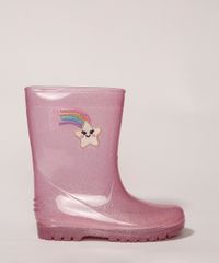 Galocha-Infantil-LueLua-Arco-Iris-e-Estrela-com-Glitter-Rosa-9987631-Rosa_2